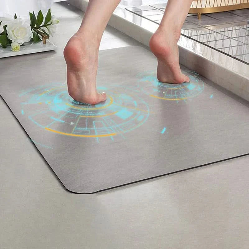 Diatomite Non-Slip Quick-Dry Bath Mat