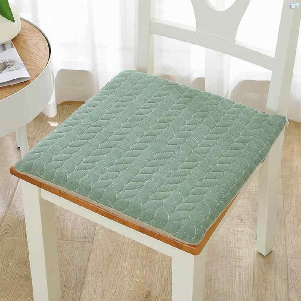 Quilted Nordic-Style Seat Cushion with Zippered Cover