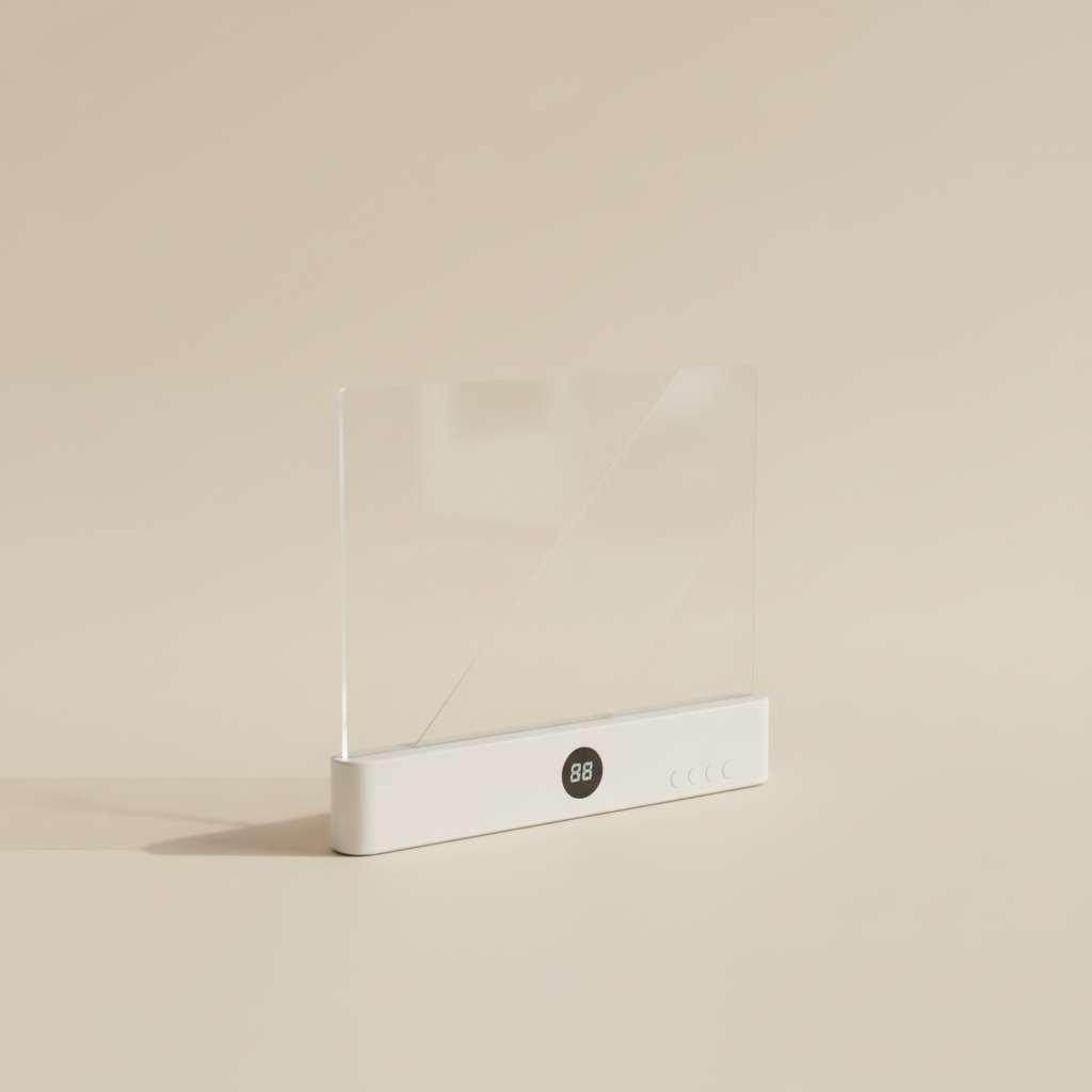USB Rechargeable Ultra Thin LED Book Light with Timer and Adjustable Brightness