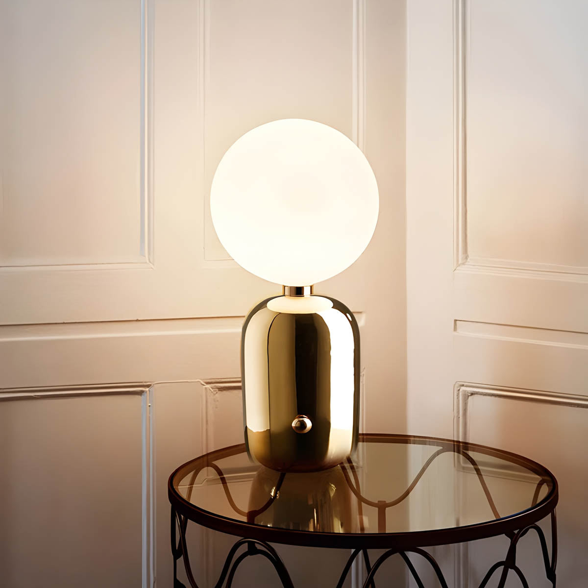Minimalist Modern Table Lamp with Soft Ambient Light