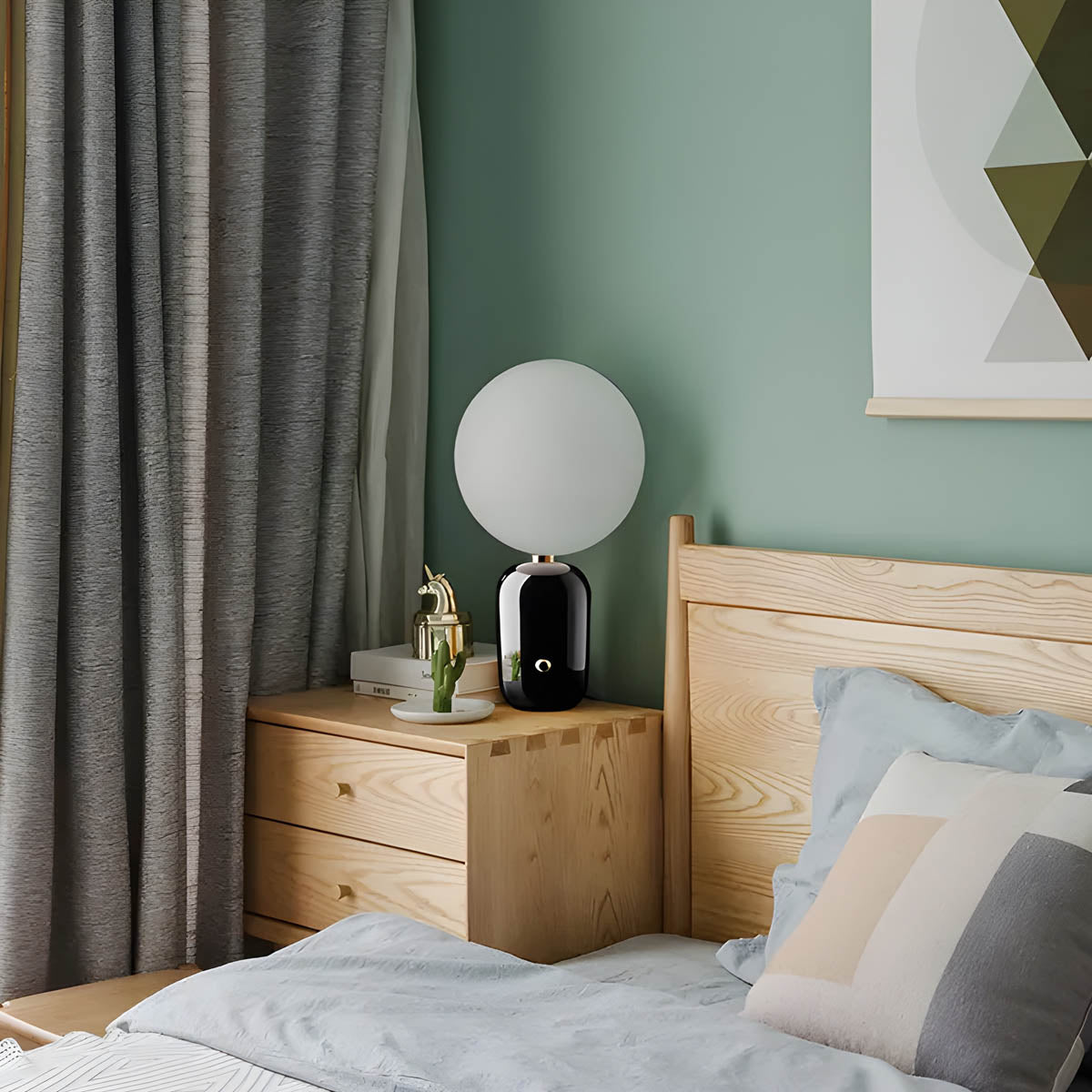 Minimalist Modern Table Lamp with Soft Ambient Light