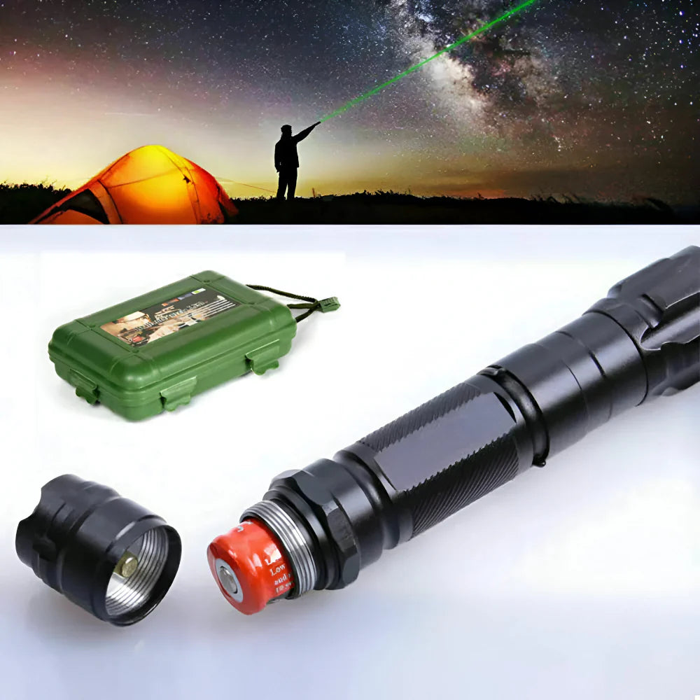Rechargeable Long Range Green Laser Pointer