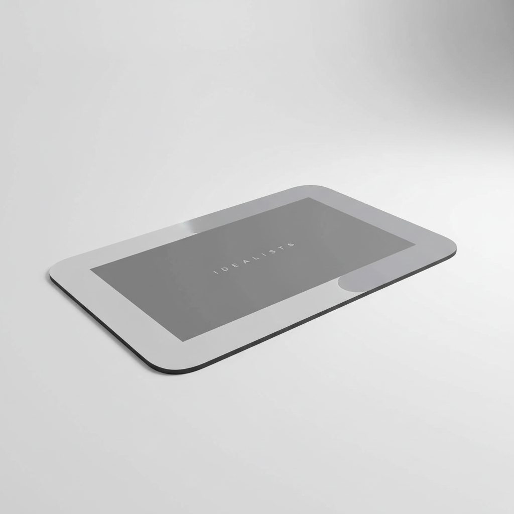 Non-Slip Rectangular Bath Mat with Quick-Dry Comfort Layer