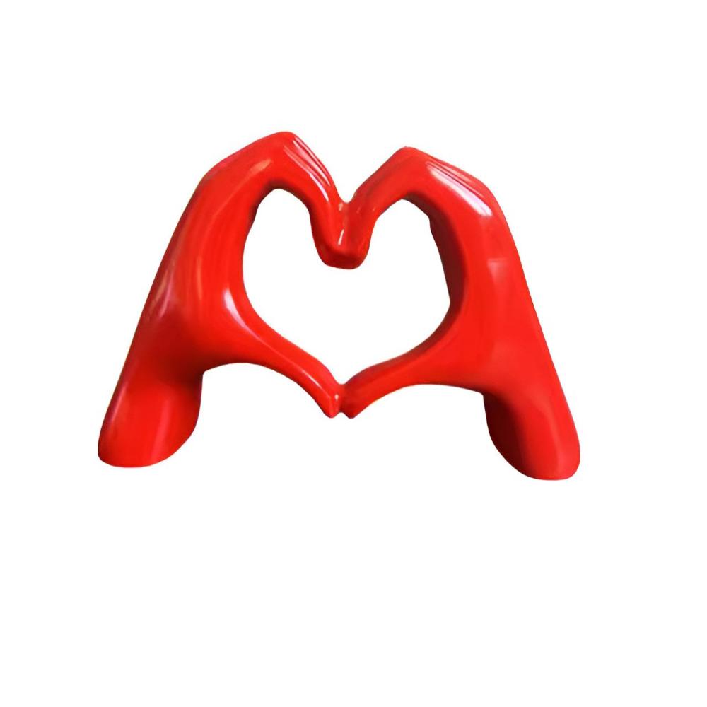 Heart-Shaped Love Hands Wall Art
