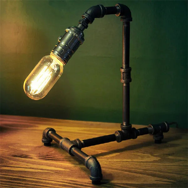 Vintage Retro Table Lamp with Soft Warm Light