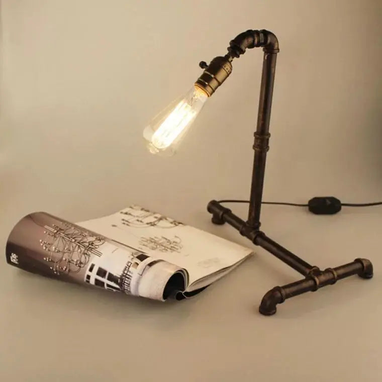 Vintage Retro Table Lamp with Soft Warm Light