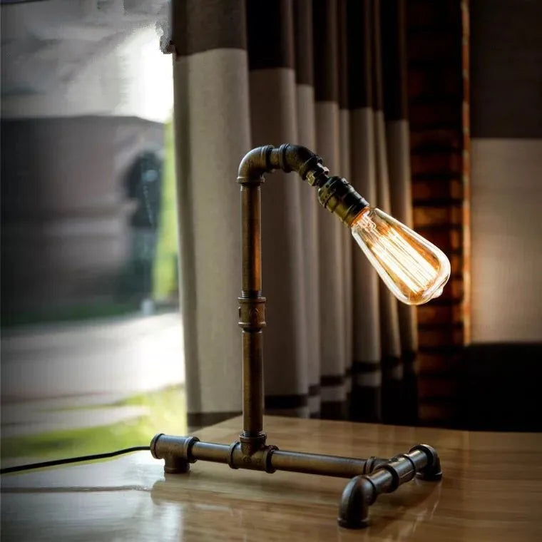 Vintage Retro Table Lamp with Soft Warm Light