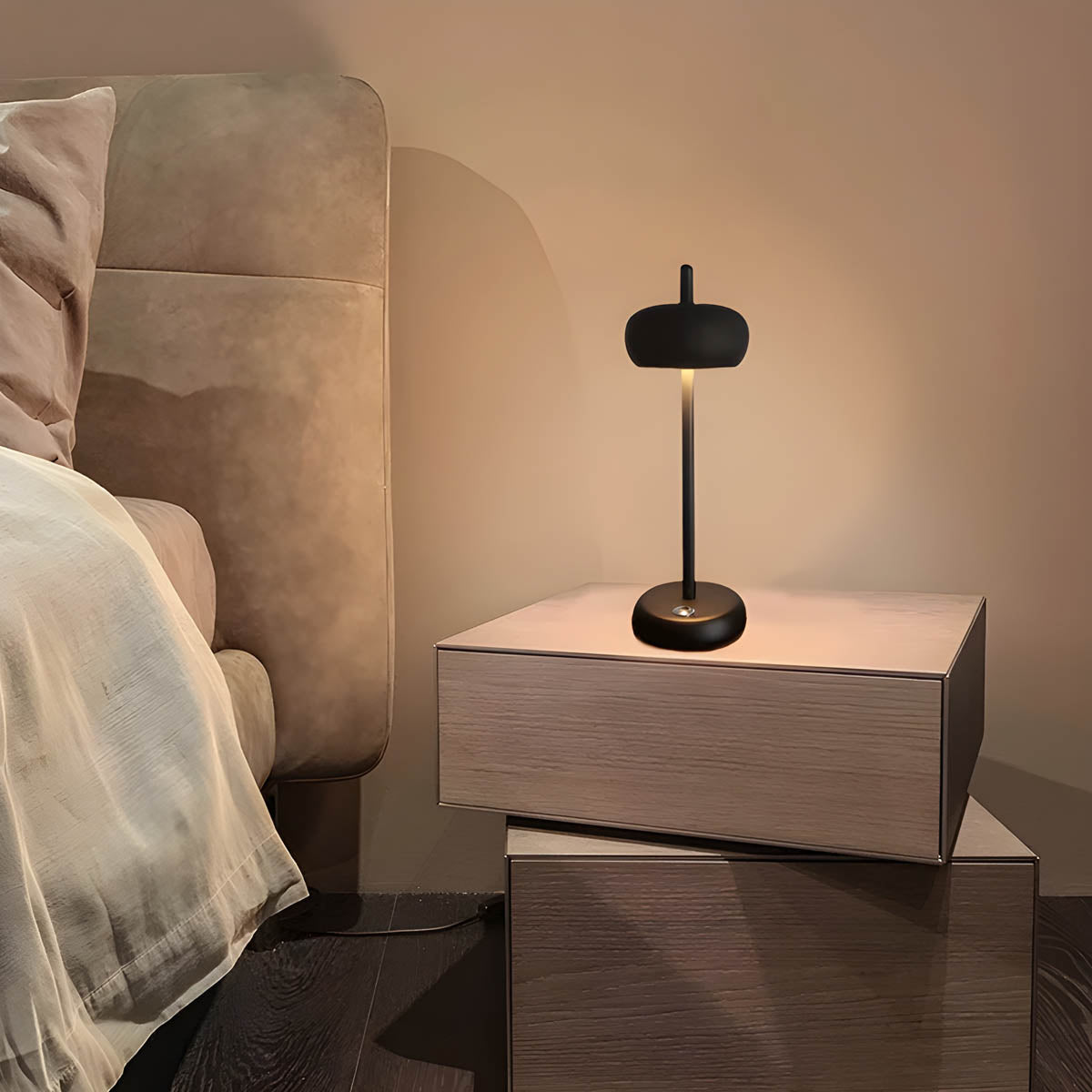 SleekGlow Modern Table Lamp with Adjustable Brightness