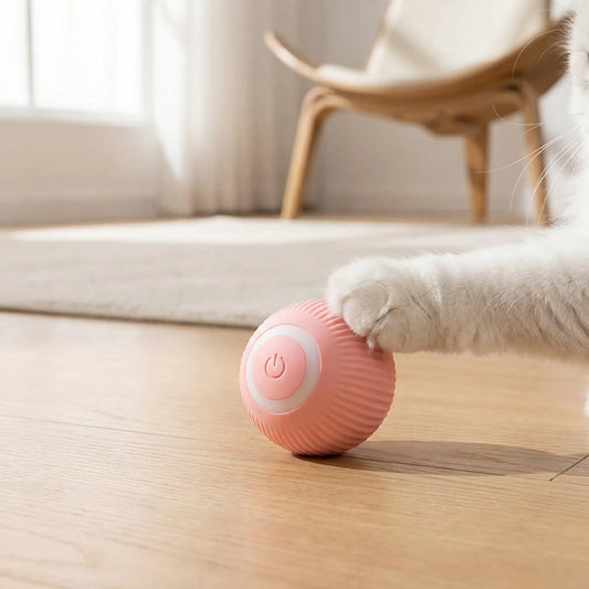 Electric Self-Driving Cat Toy Ball with Touch Sensor
