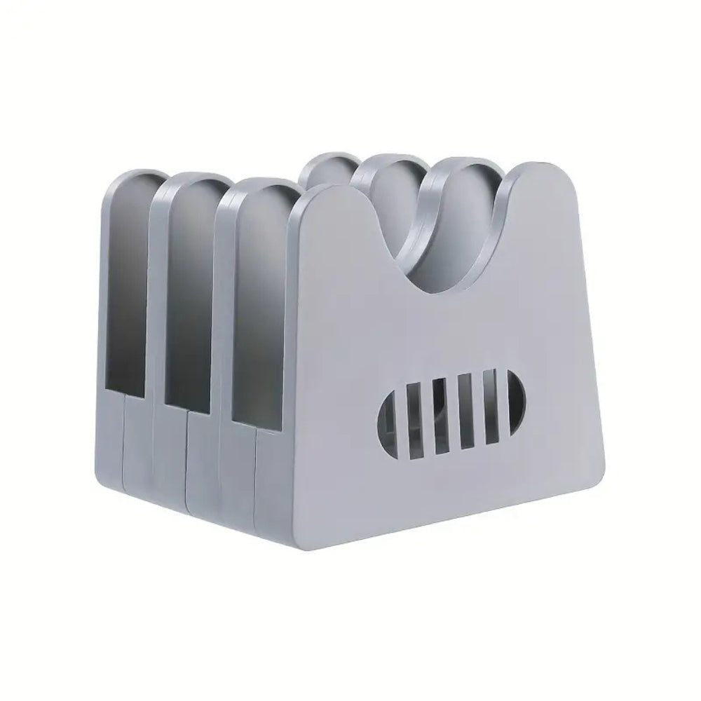 Multi-Functional ABS Pot Lid and Utensils Organizer