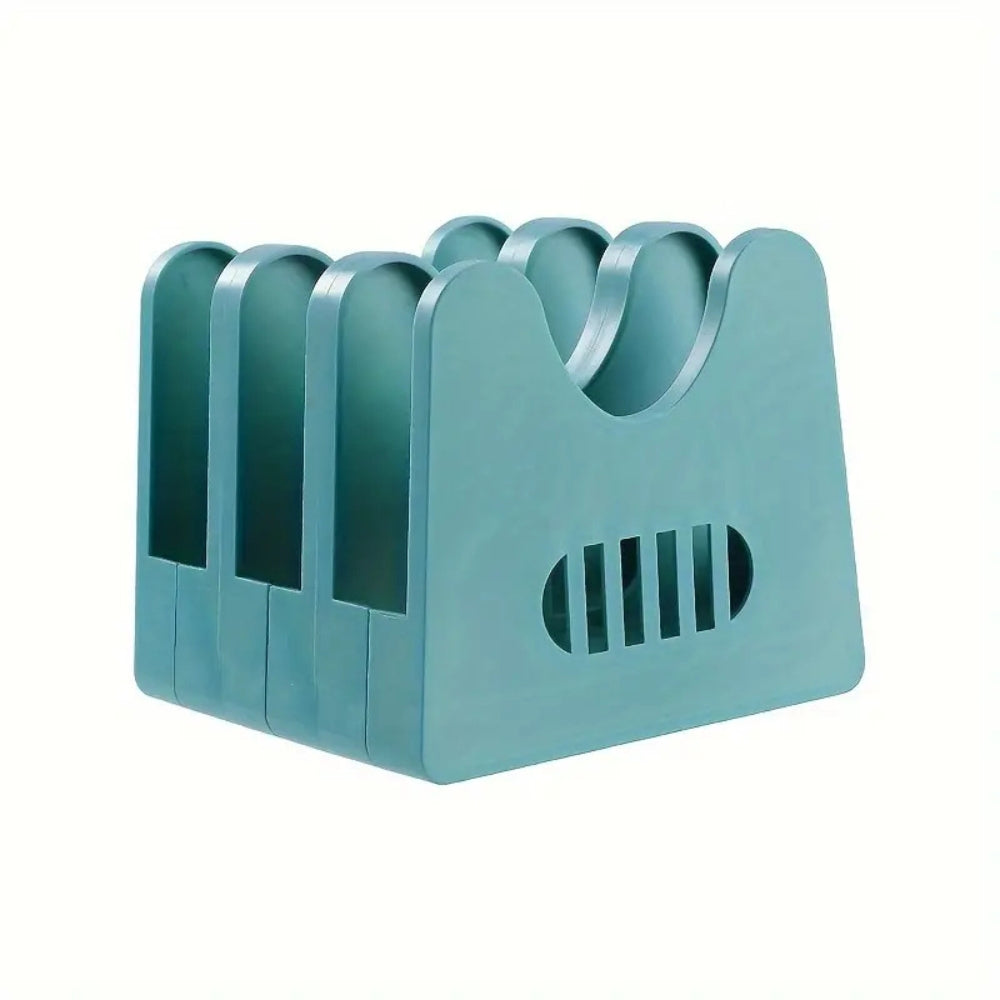 Multi-Functional ABS Pot Lid and Utensils Organizer