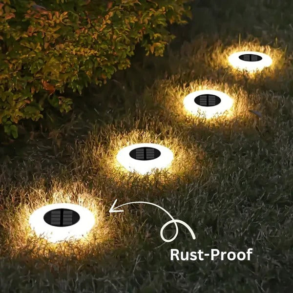 Rust-Proof Solar Outdoor Lights with Automatic On/Off Function