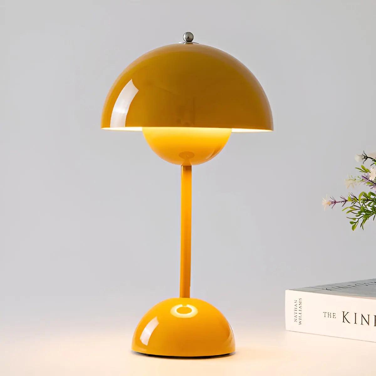 Modern Stainless Steel Table Lamp with Adjustable Brightness