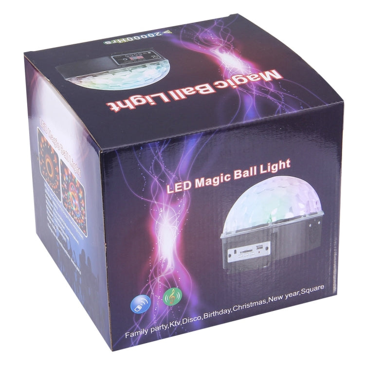 Digital LED RGB Crystal Magic Ball Light with DMX Control