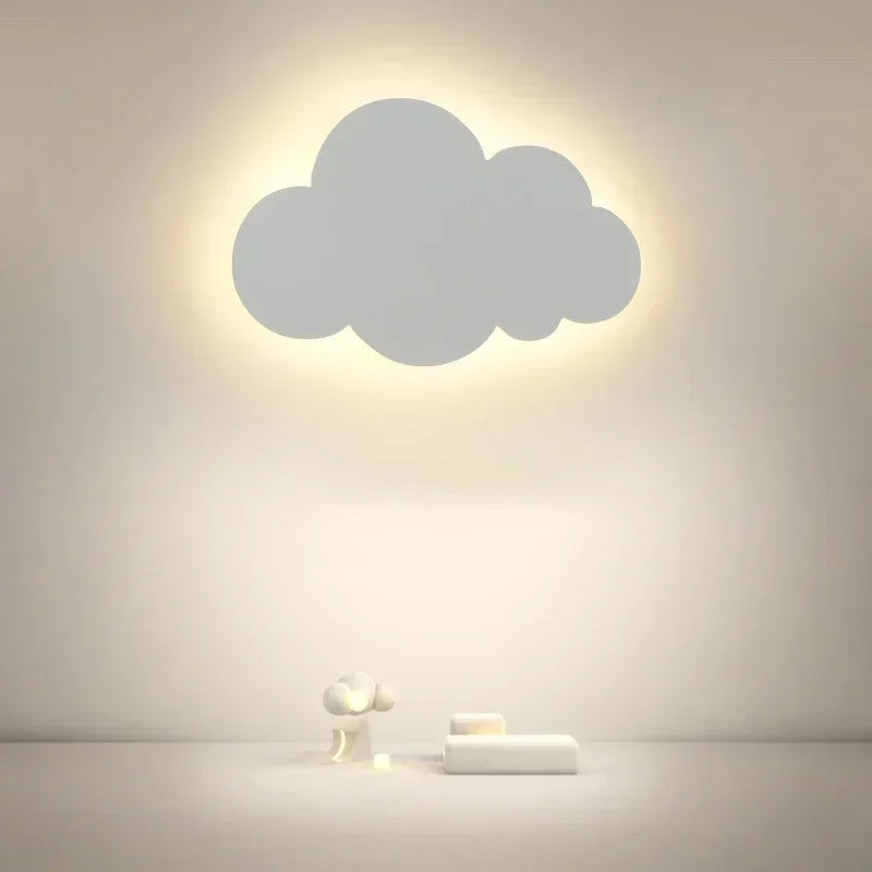 Dimmable LED Cloud Wall Light with 3-Color Options