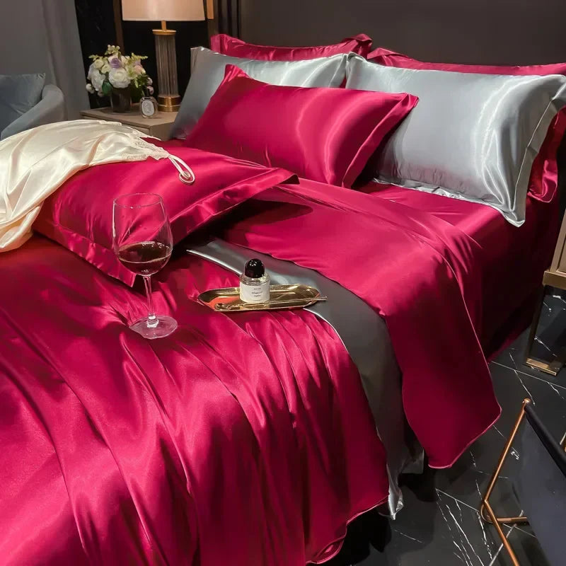 Luxurious Silk Bedding Set for Restful Sleep