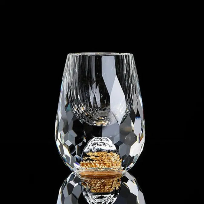 Luxury Crystal Whiskey Glass for Savoring Spirits