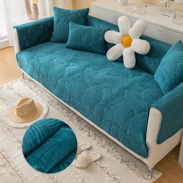 Universal Jacquard Sofa Cover - Slip-Resistant Elegant Protector