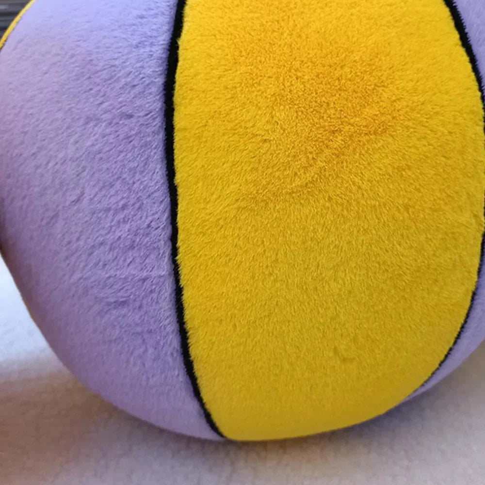Basketball Plush Cushion - 11 Inch Decorative Accent