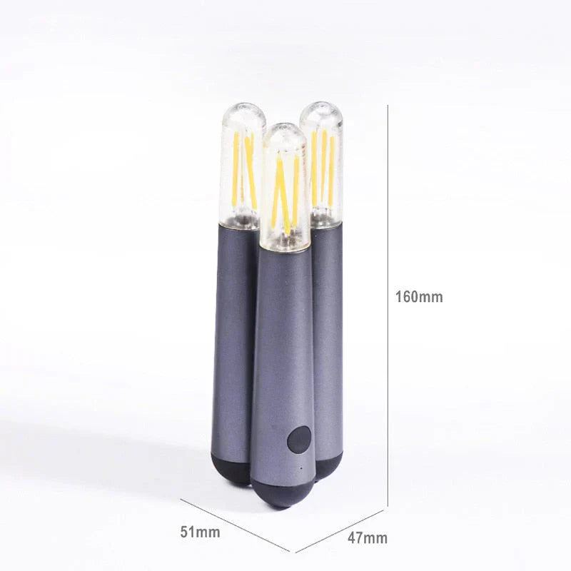 Rechargeable Adjustable LED Night Light with Touch Control