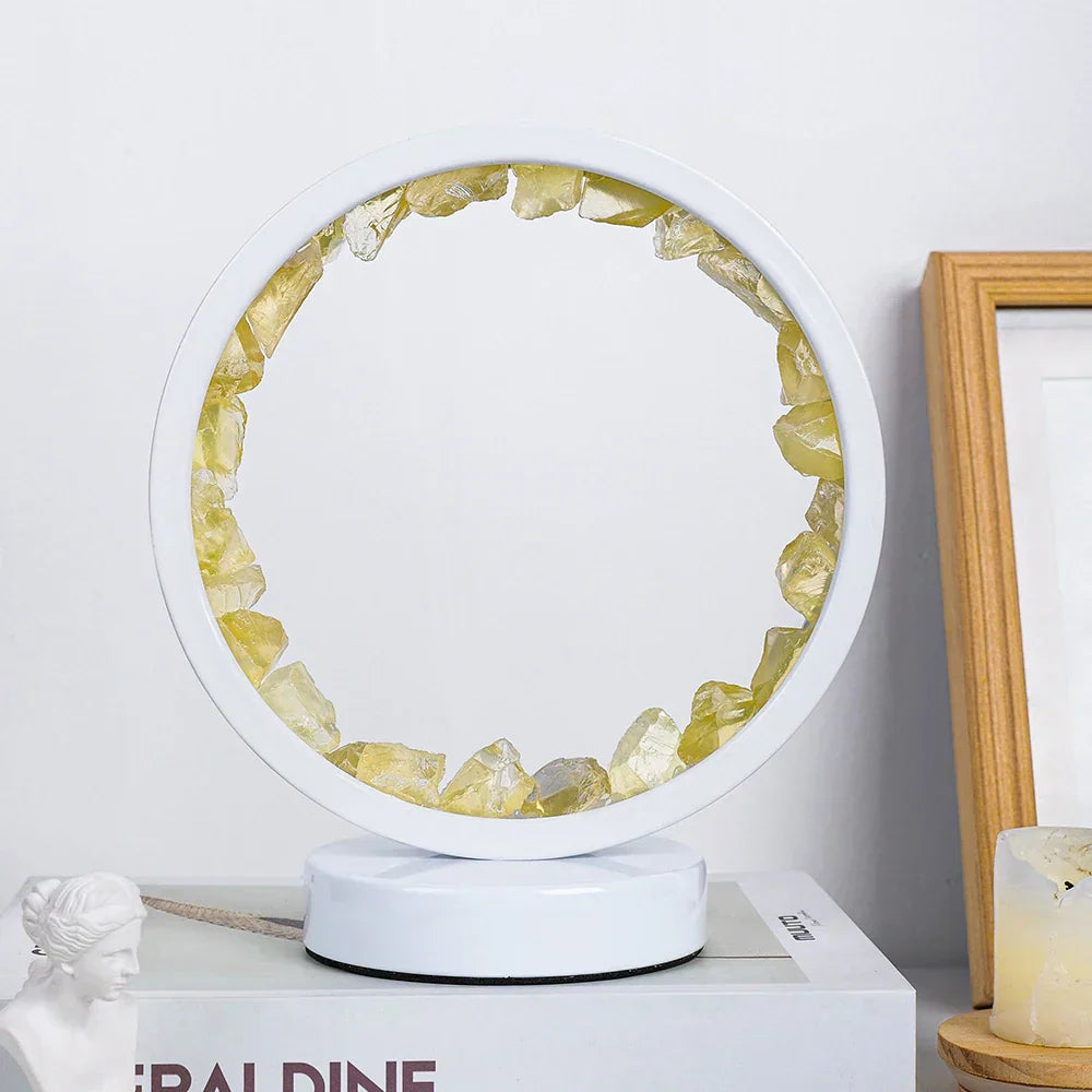Healing Crystal LED Night Light with USB Charging