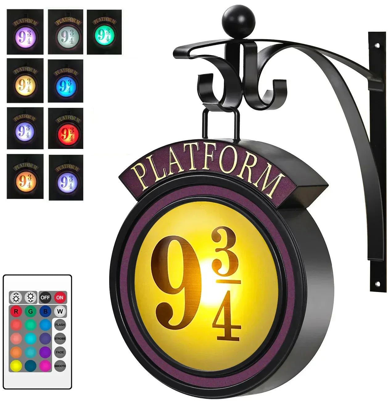 Platform 9 ¾ Harry Potter Night Light LED Wall Lamp