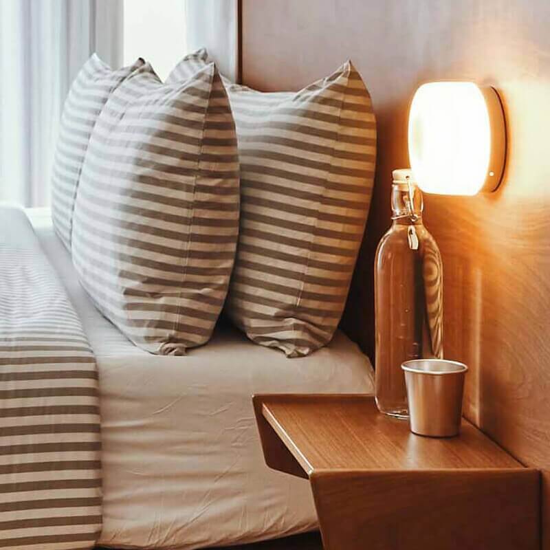 Ribbed Plexiglass Wall Lamp - Modern Industrial Design