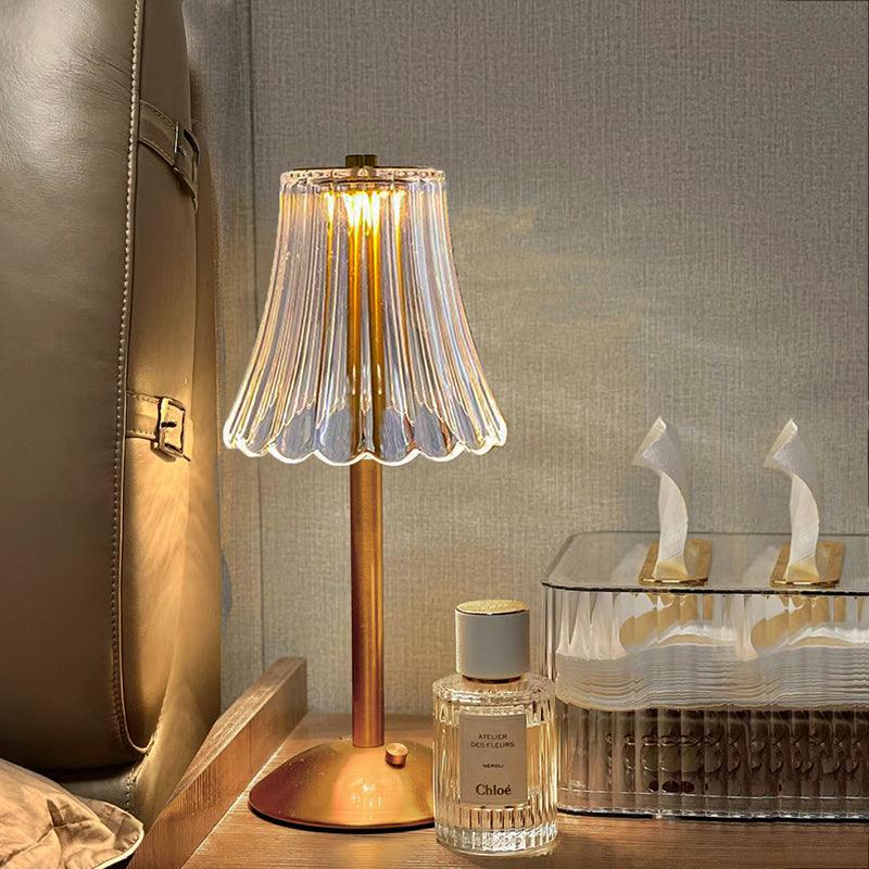 Rechargeable LED Table Lamp with Dimming Function and Color Temperature Options