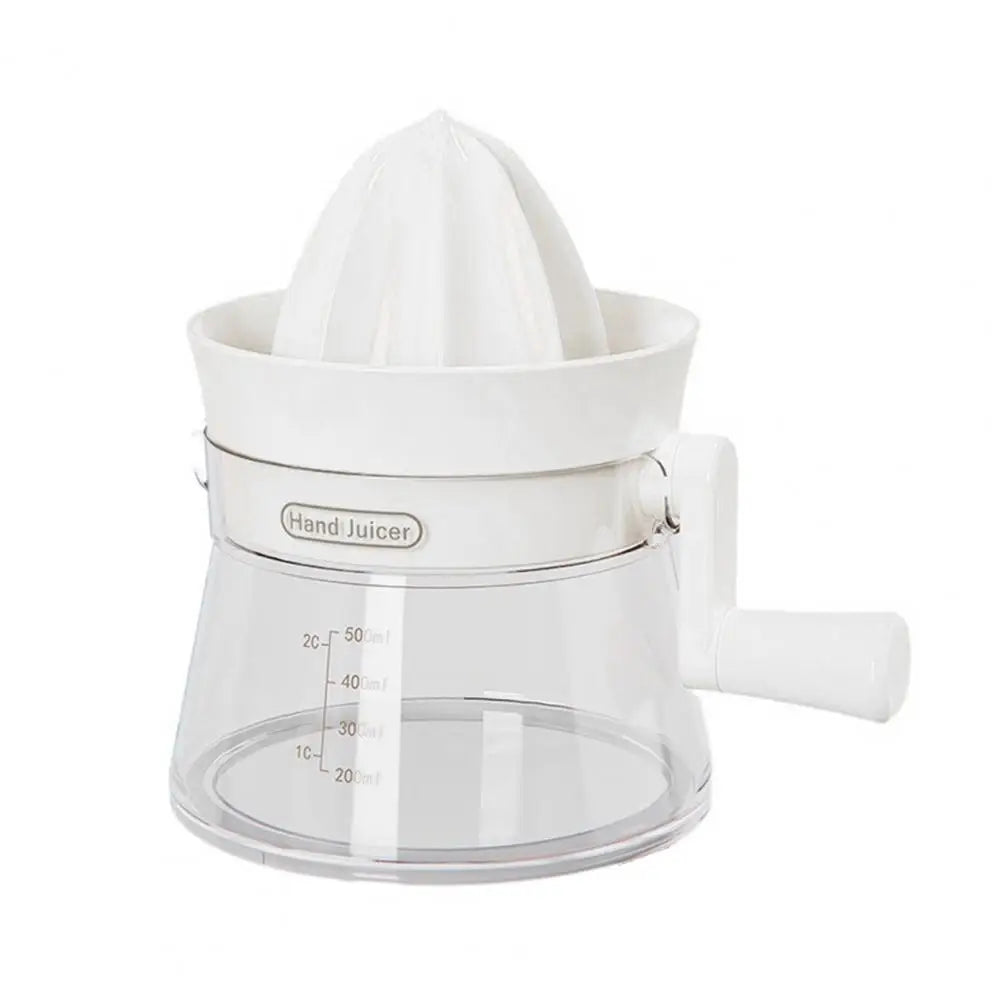 Handheld Ergonomic Lemon Juicer - Dual Press Manual Citrus Extractor