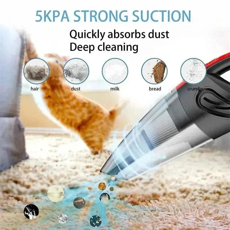 High-Performance Handheld Vacuum Cleaner