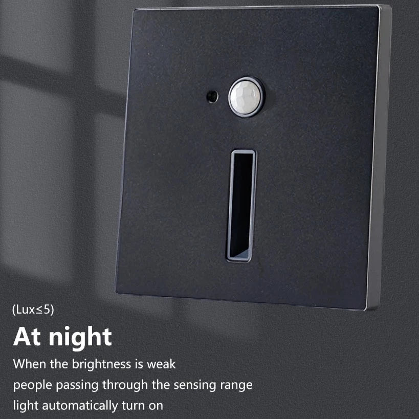 Motion-Activated Wall Sensor Stair Light