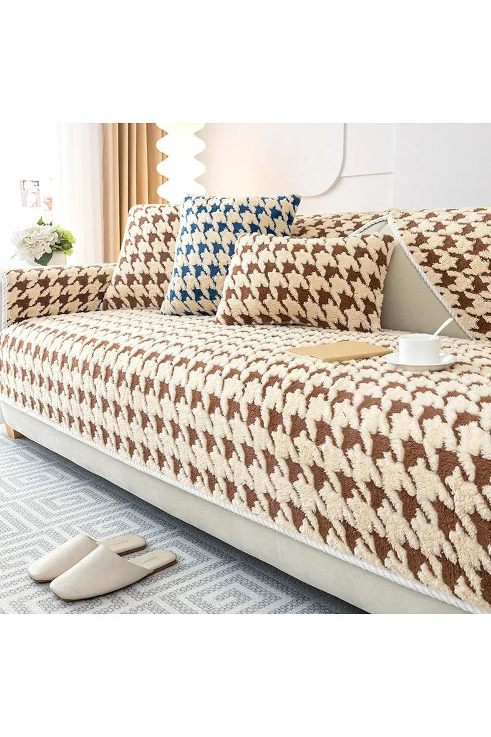 Velvet Polyester Sofa Cover