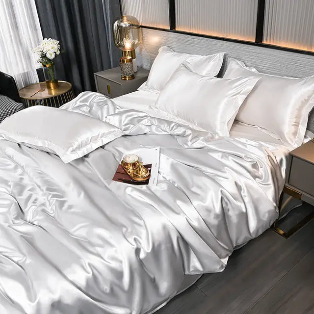 Satin Luxe Duvet Cover - Soft Silk-Like Bedding