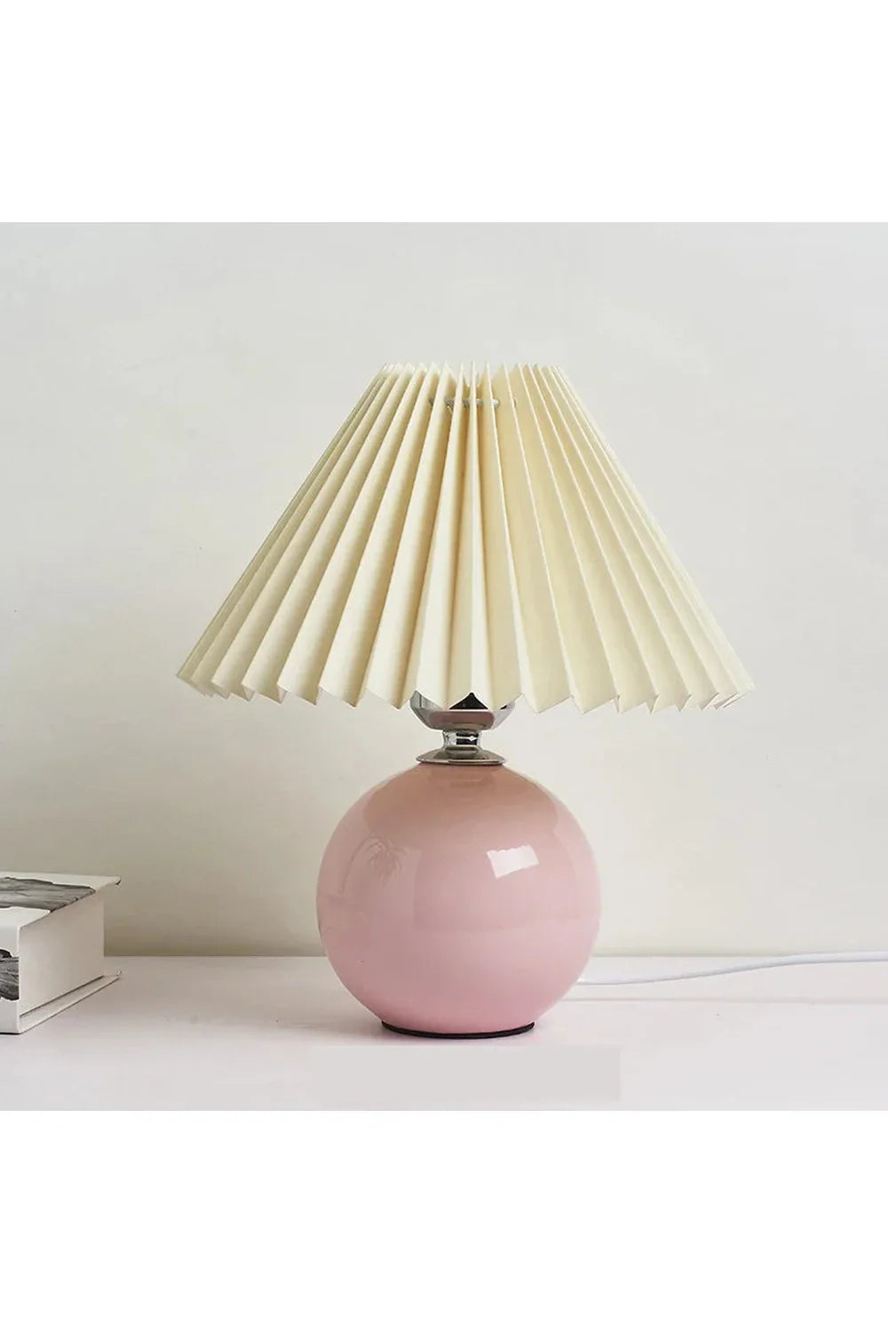 Vintage Ceramic Folding Table Lamp