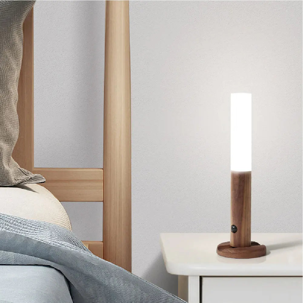 Magnetic LED Motion Sensor Night Light with Warm Colors