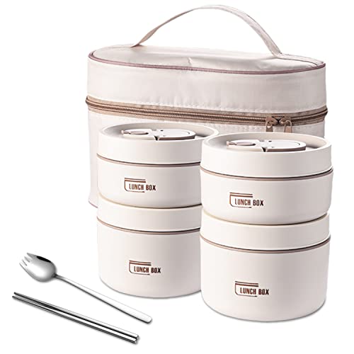 Insulated Stainless Steel Lunch Box with Leak-Resistant Seal