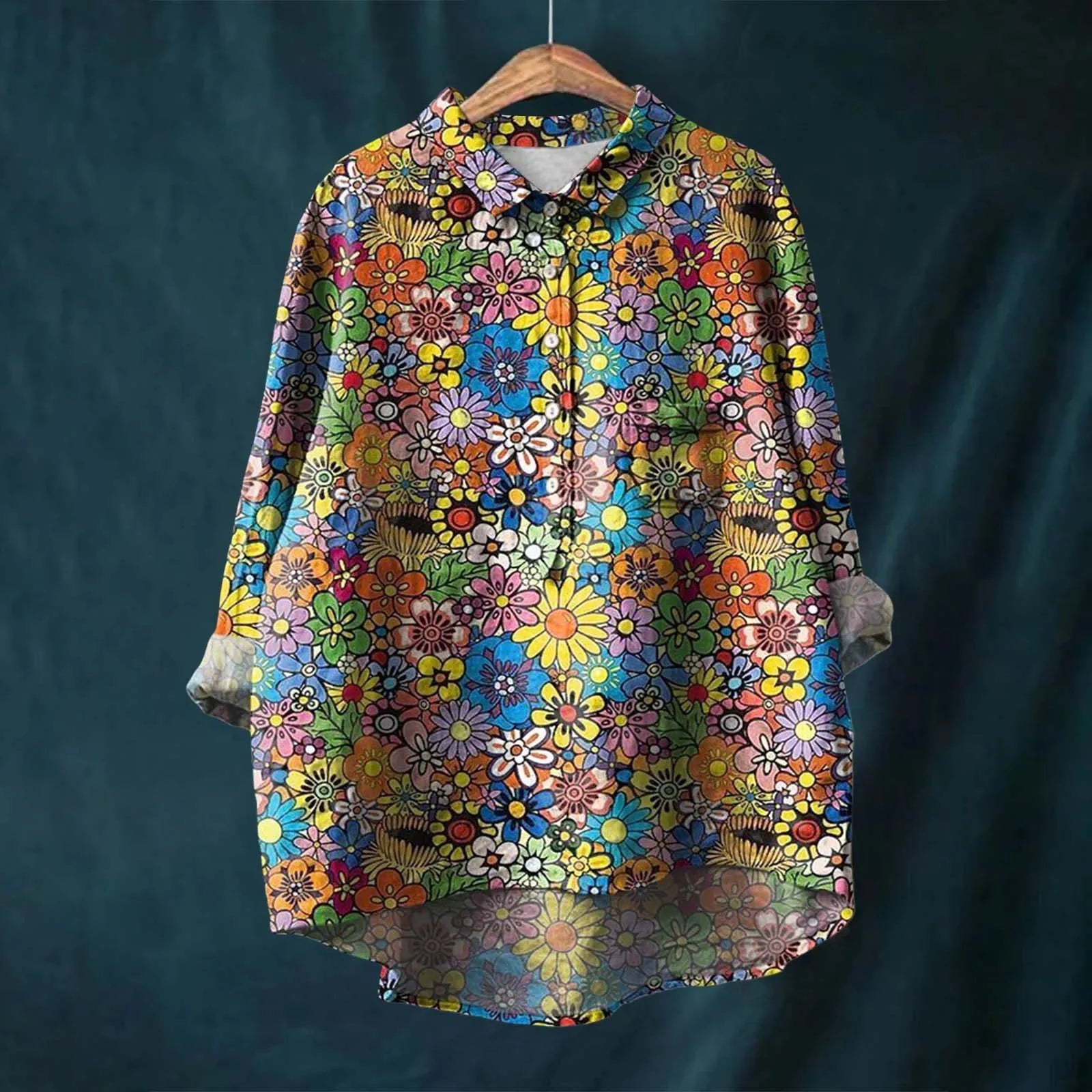 Sheane - Retro Bloom Blouse