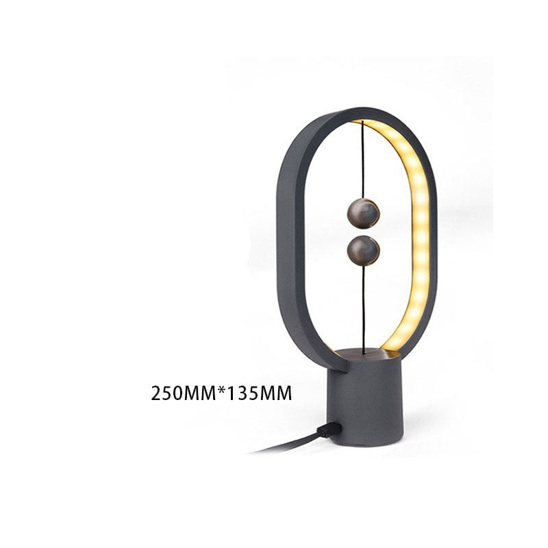 Magnetic Levitation Table Lamp with USB Rechargeable Design