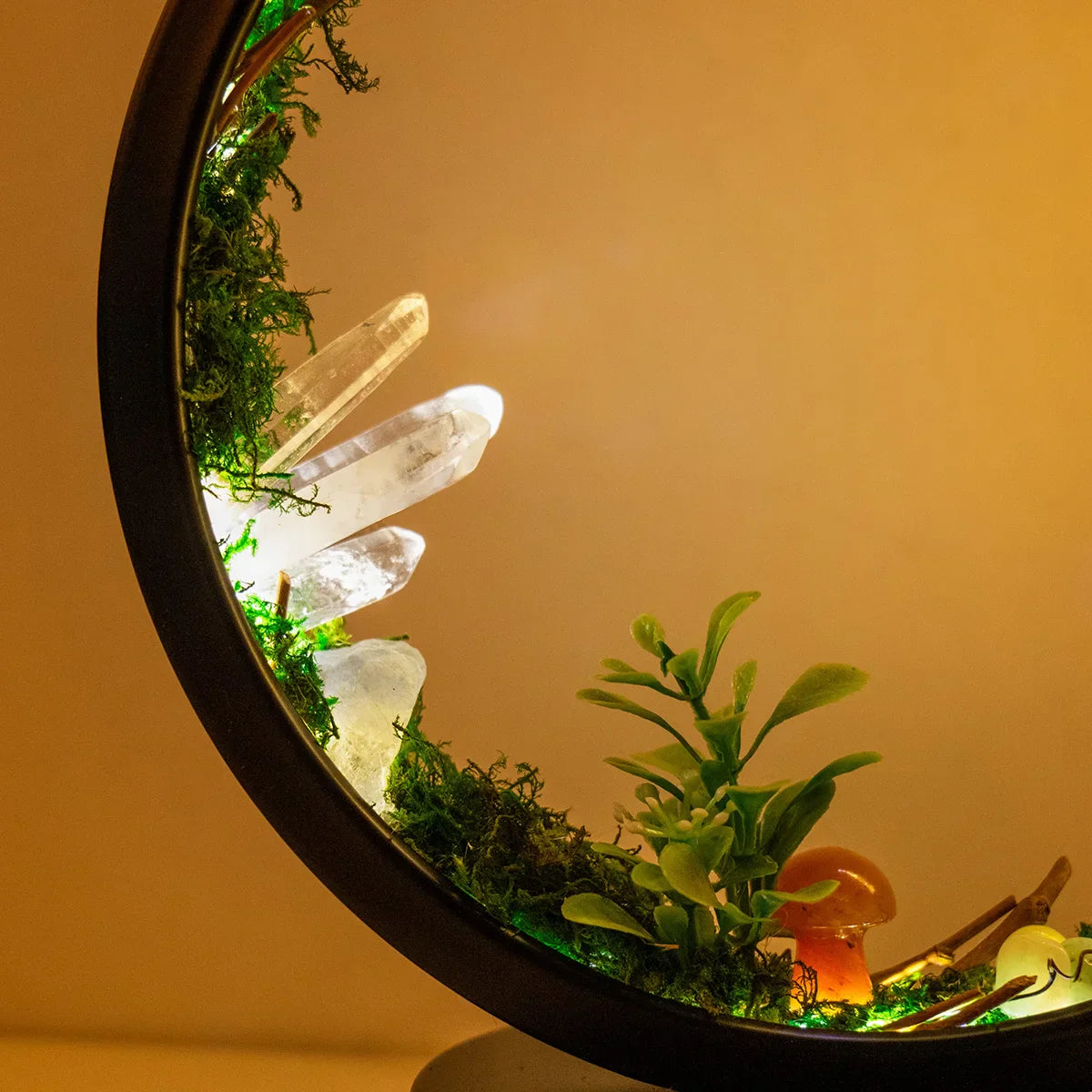 Eclipse of Enchantment LED Night Light with Crystals