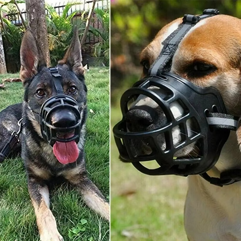 Reflective Breathable Dog Muzzle for Comfortable Fit