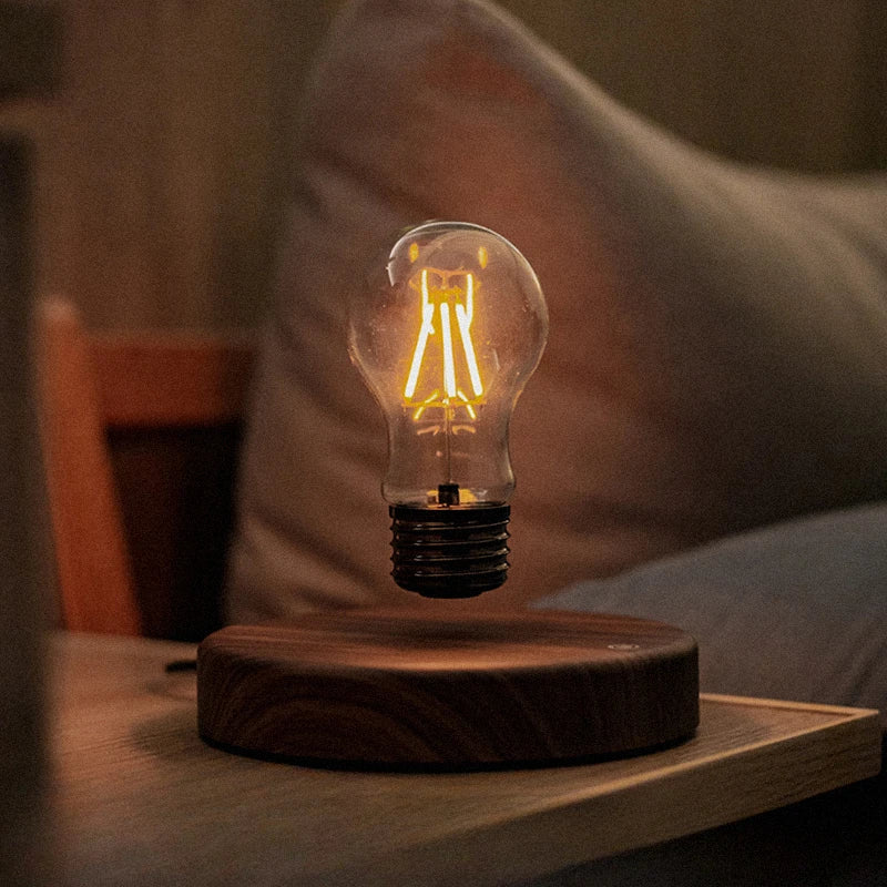360-Degree Rotating Magnetic Levitation Night Light