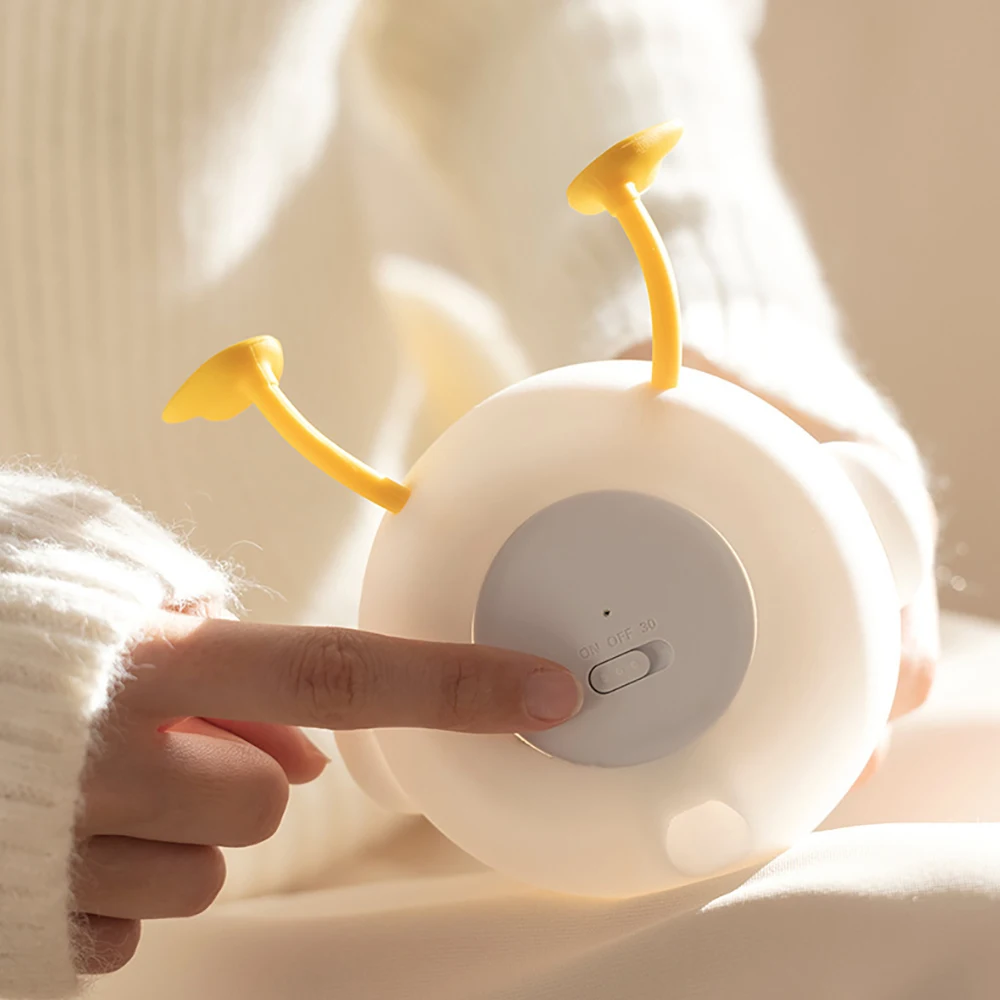 Cute Duck Rechargeable Night Light Lamp