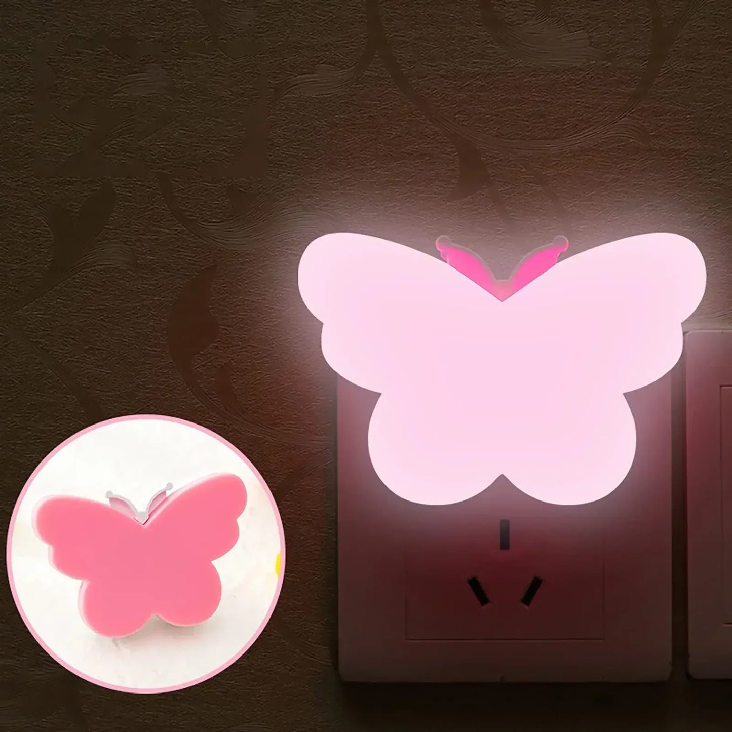 Automatic LED Night Light with Dusk Sensor - Warm White Comfort Light