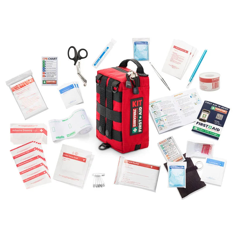 Waterproof Travel First Aid Kit - Compact Medical Bag