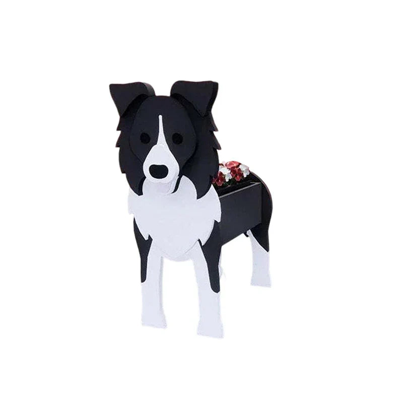 Dog-Shaped Planter - Delightful Indoor/Outdoor Flower Pot