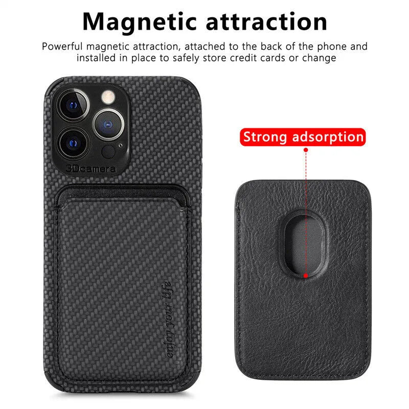 MagSafe Slim Wallet Case for iPhone with Card Holder