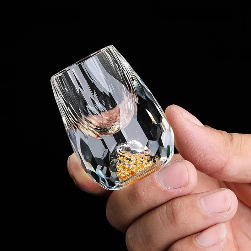 Luxury Crystal Whiskey Glass for Savoring Spirits