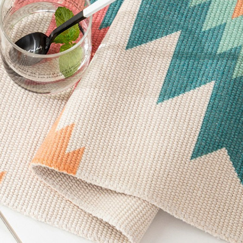 Bohemian Macrame Wall Tapestry with Cotton Tassels