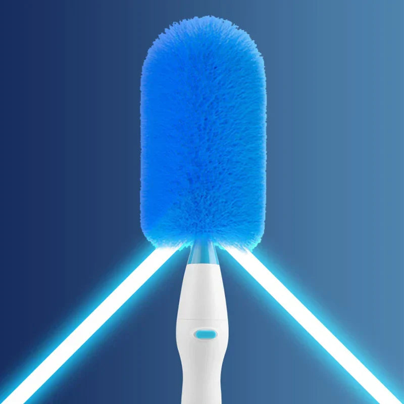 Electric Dust Sweeper with 2-in-1 Brush System