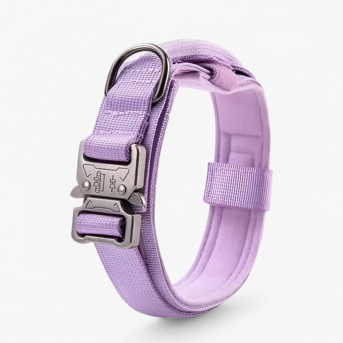 Durable Adjustable Dog Collar with Padded Comfort and Control Handle